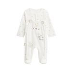 Petit Béguin Pyjama bébé en velours ouverture pont Mon Petit Chou du Pérou. Coloris disponibles : Beige