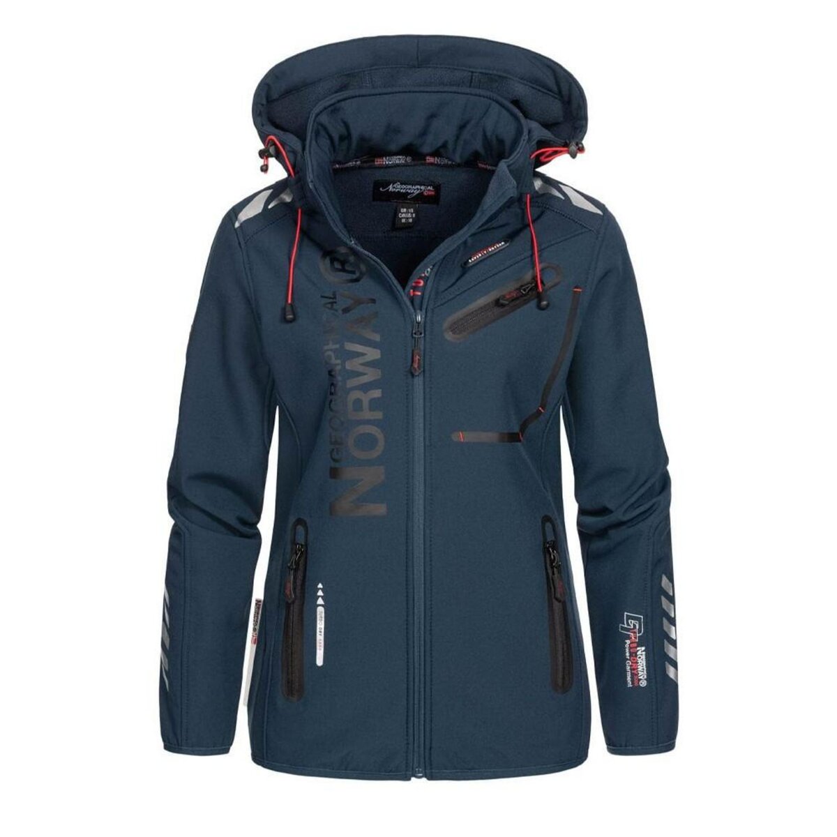 GEOGRAPHICAL NORWAY Veste Softshell Marine Femme Geographical