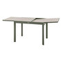 Voir la diapositive 5 : HESPERIDE Table de jardin rectangulaire extensible coulissante Evasion  8/10 places lin et laurier - Hespéride