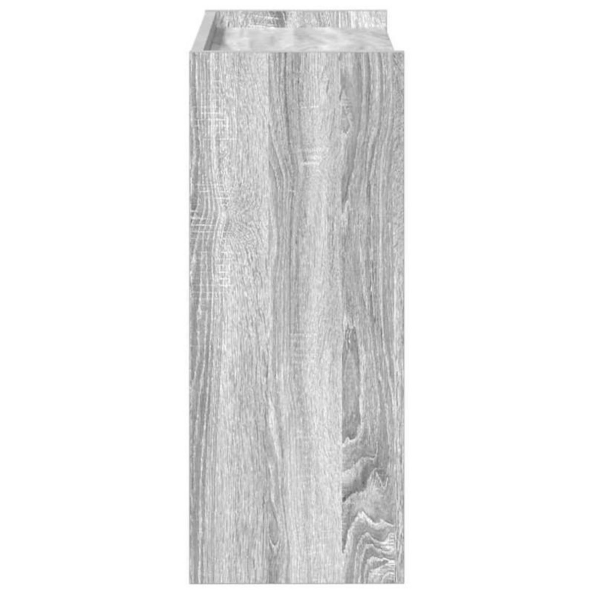 VIDAXL Étagère à chaussures sonoma gris 60x25x62 cm bois d ingénierie