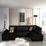 Voir la diapositive 3 : LISA DESIGN Vermont - canapé panoramique d'angle droit - 7 places - xxl - en velours