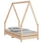Voir la diapositive 2 : VIDAXL Cadre de lit pour enfant 70x140 cm bois de pin massif