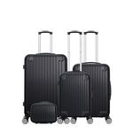 WAVE PARIS WAVE PARIS - Set de 4 Valises TAGE-C. Coloris disponibles : Noir, Gris, Bleu, Vert, Marron