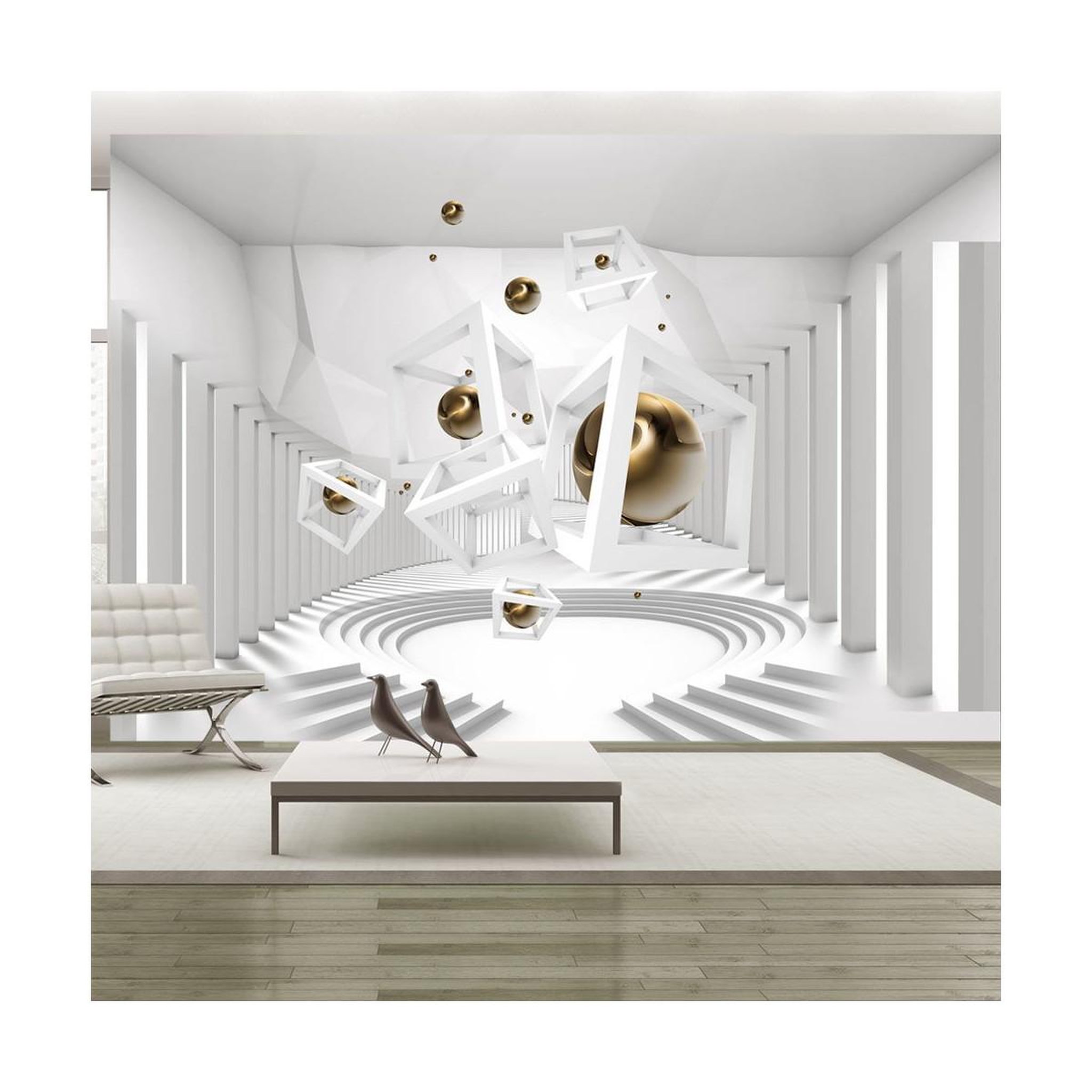 Paris Prix Papier peint  geometrical corridor. Coloris disponibles : Multicolore