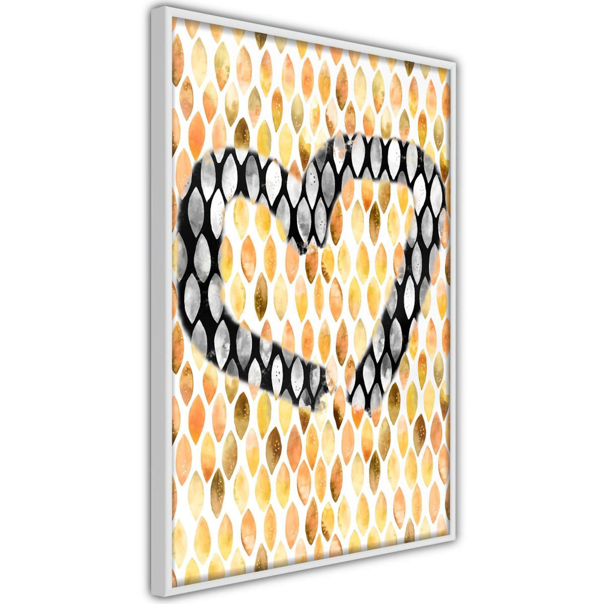 Paris Prix Affiche Murale Encadrée  I Love Oranges