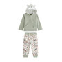 Voir la diapositive 1 : Petit Béguin Ensemble bébé sweat-shirt à capuche et pantalon en molleton Abou