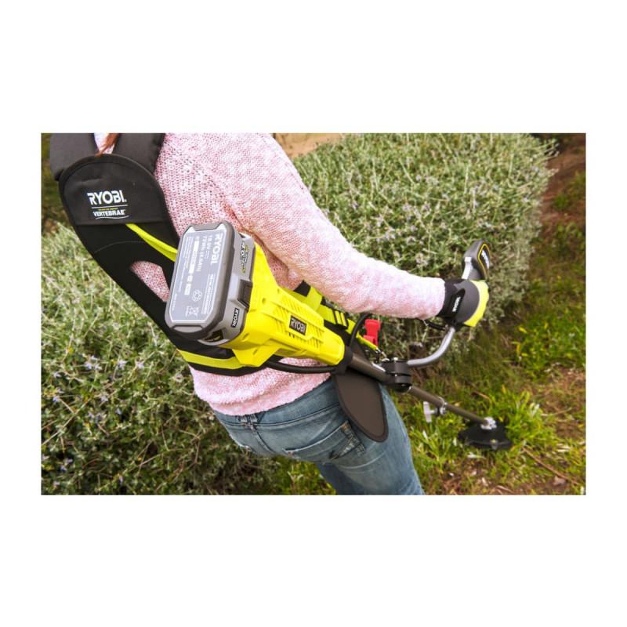 Voir la diapositive 4 : Ryobi Débroussailleuse RYOBI - OBC1820B - 18V One+ sans batterie ni chargeur