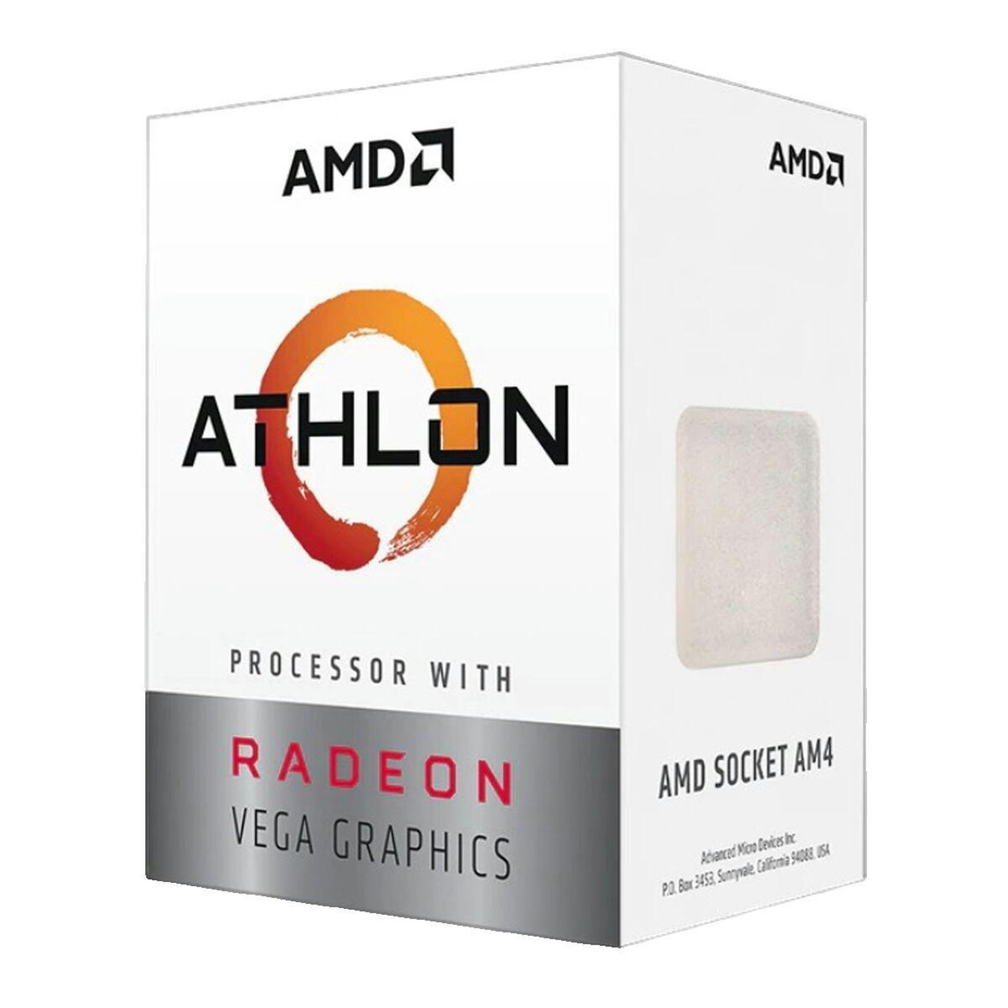 AMD Processeur AMD Athlon 3000G 3,5 GHz 4 MB L3