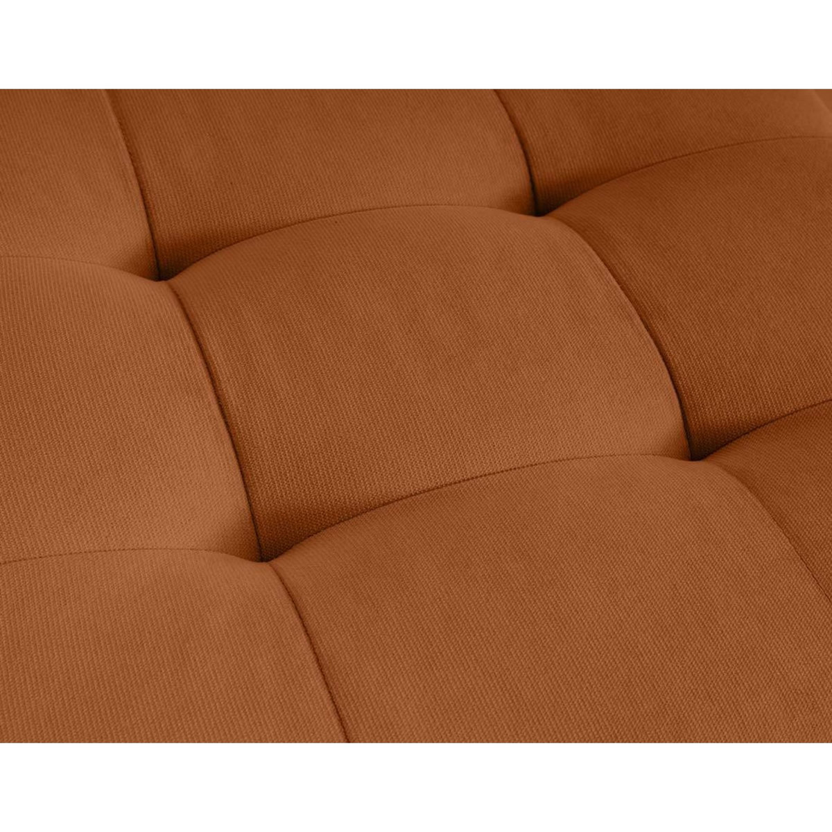 LISA DESIGN Anna - pouf en velours - pieds en bois