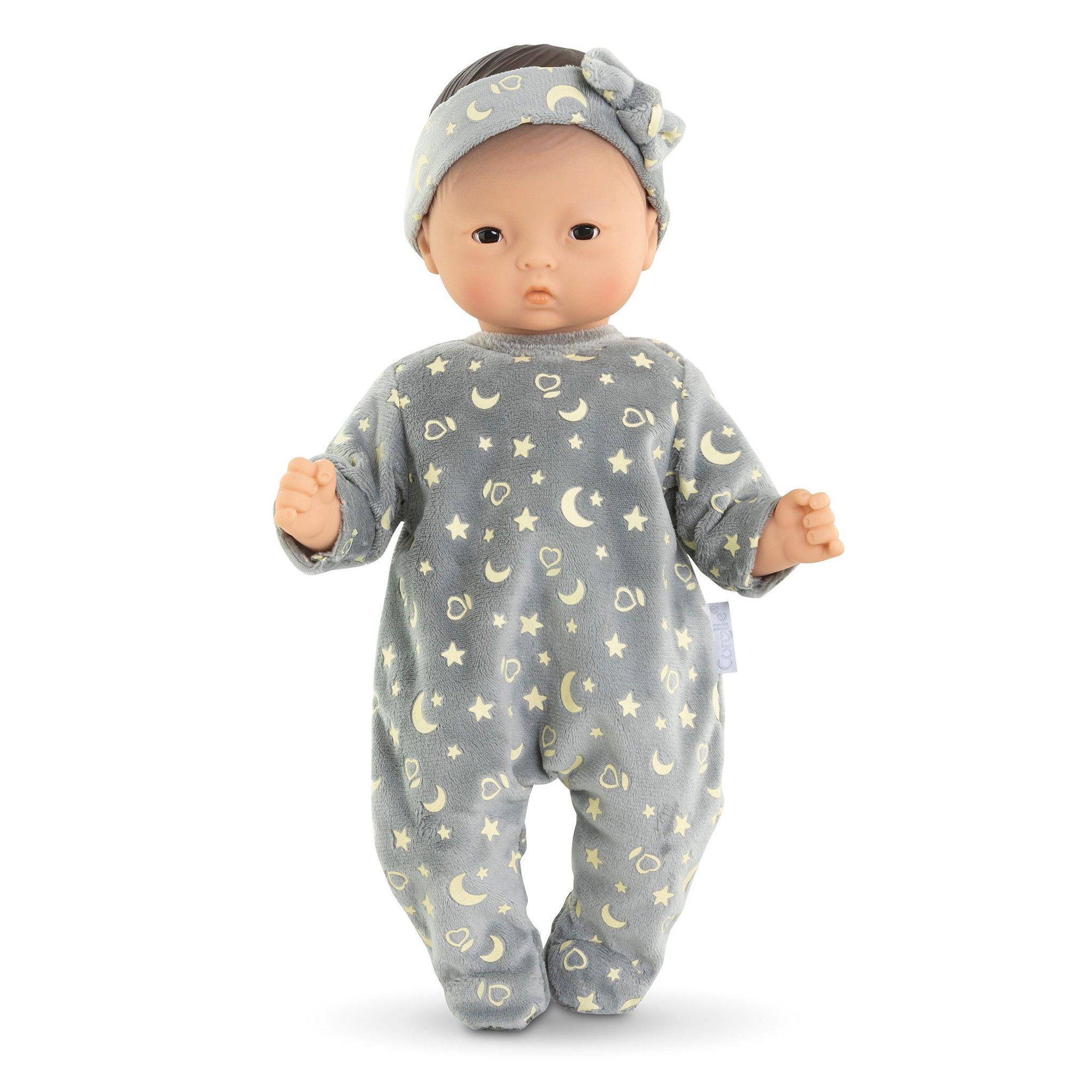 Voir la diapositive 2 : Corolle Pyjama Brille dans la Nuit & Bandeau pour poupon 30 cm
