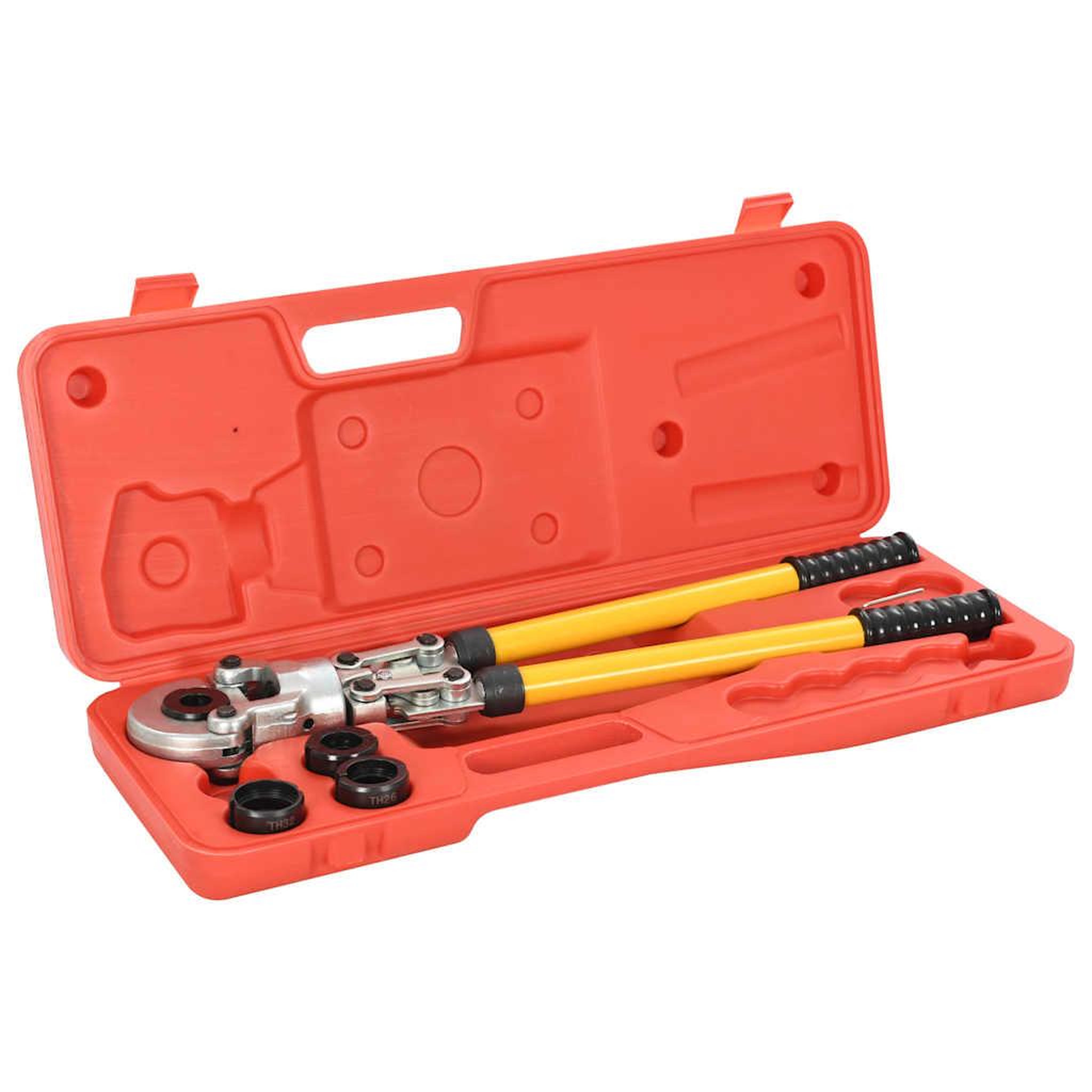Voir la diapositive 3 : VIDAXL Pince a sertir hydraulique 16-20-26-32 mm