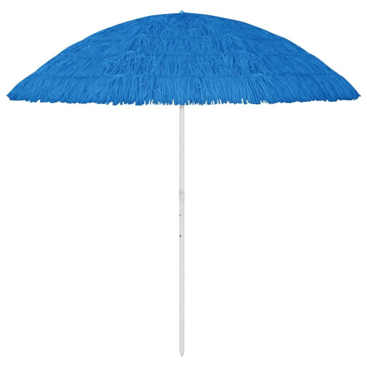 VIDAXL Parasol de plage Hawaii Bleu 300 cm