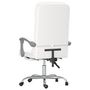 Voir la diapositive 5 : VIDAXL Fauteuil de massage inclinable de bureau Blanc Similicuir