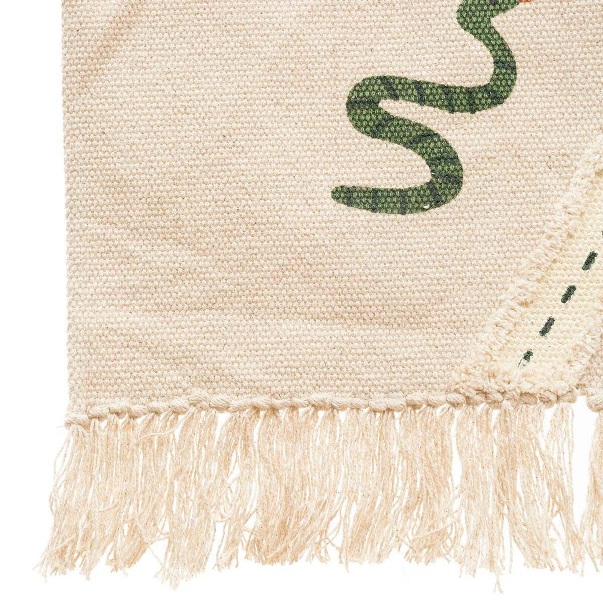 Voir la diapositive 2 : Atmosphera Kids Tapis enfant  carte jungle  100x150cm multicolore