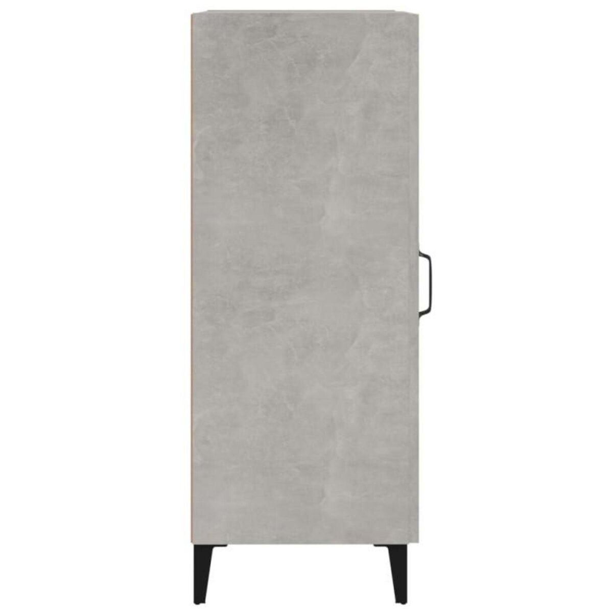 VIDAXL Buffet Gris béton 34,5x34x90 cm Bois d ingénierie