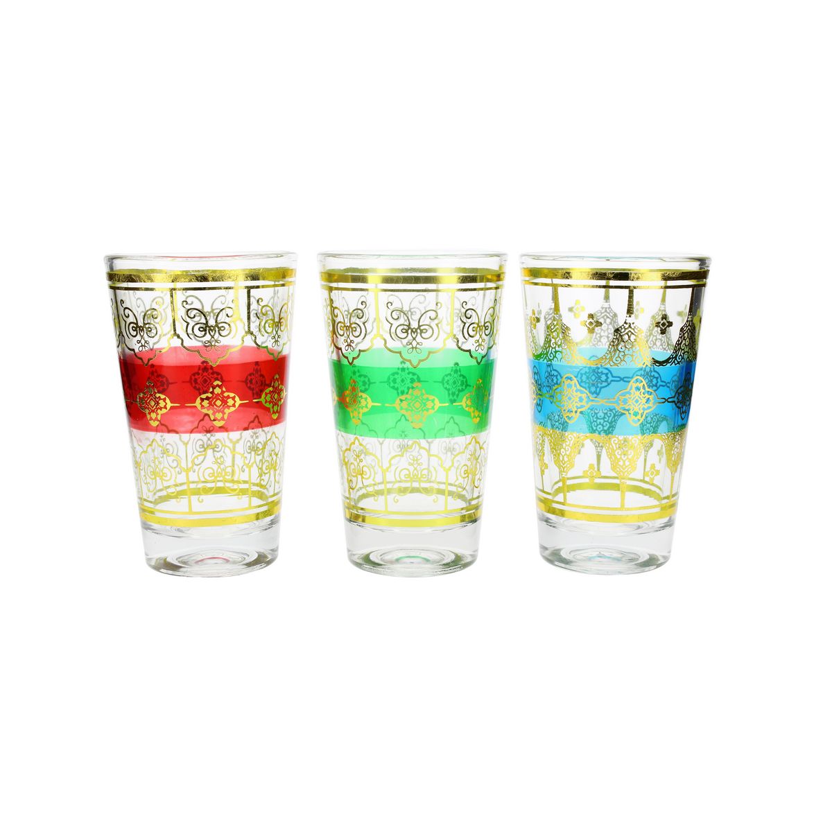 Lot de 6 verres à thé 12.5 cl