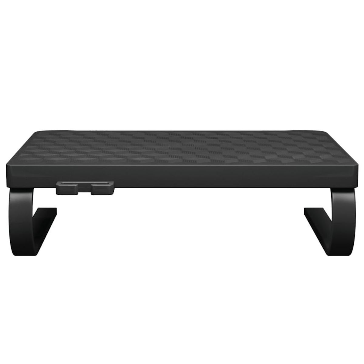 VIDAXL Support de moniteur Noir 37x28x11,5 cm