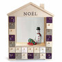 Voir la diapositive 2 : Graine créative Calendrier de l'Avent maison en bois 48 x 38 cm