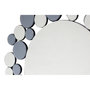 Voir la diapositive 2 : Paris Prix Miroir Mural Design  Bubble  80cm Gris & Argent