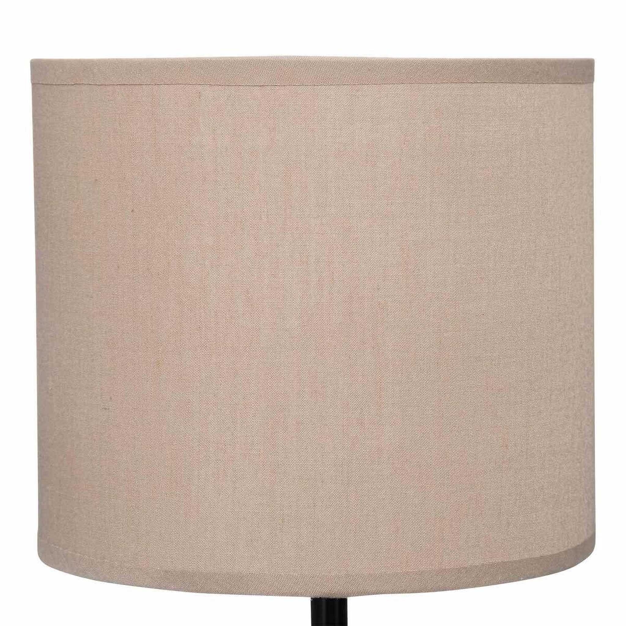 Voir la diapositive 2 : ATMOSPHERA Lampe à poser en terre cuite  lee  34cm marron