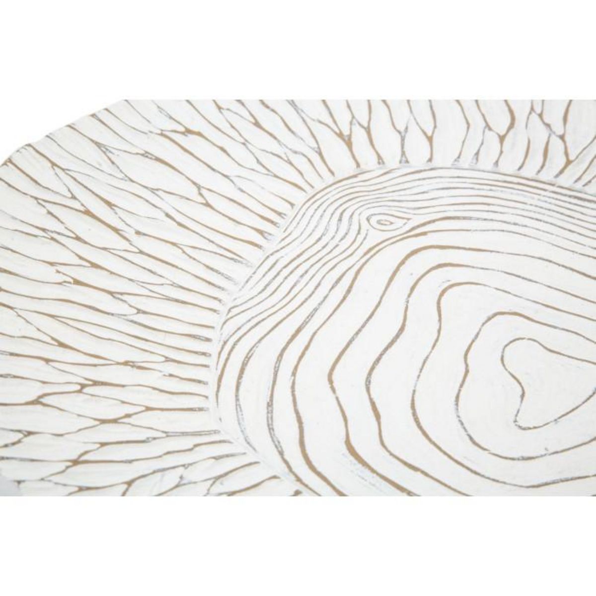 Paris Prix Vide-Poche Design en Polyresine  Terra  37cm Blanc