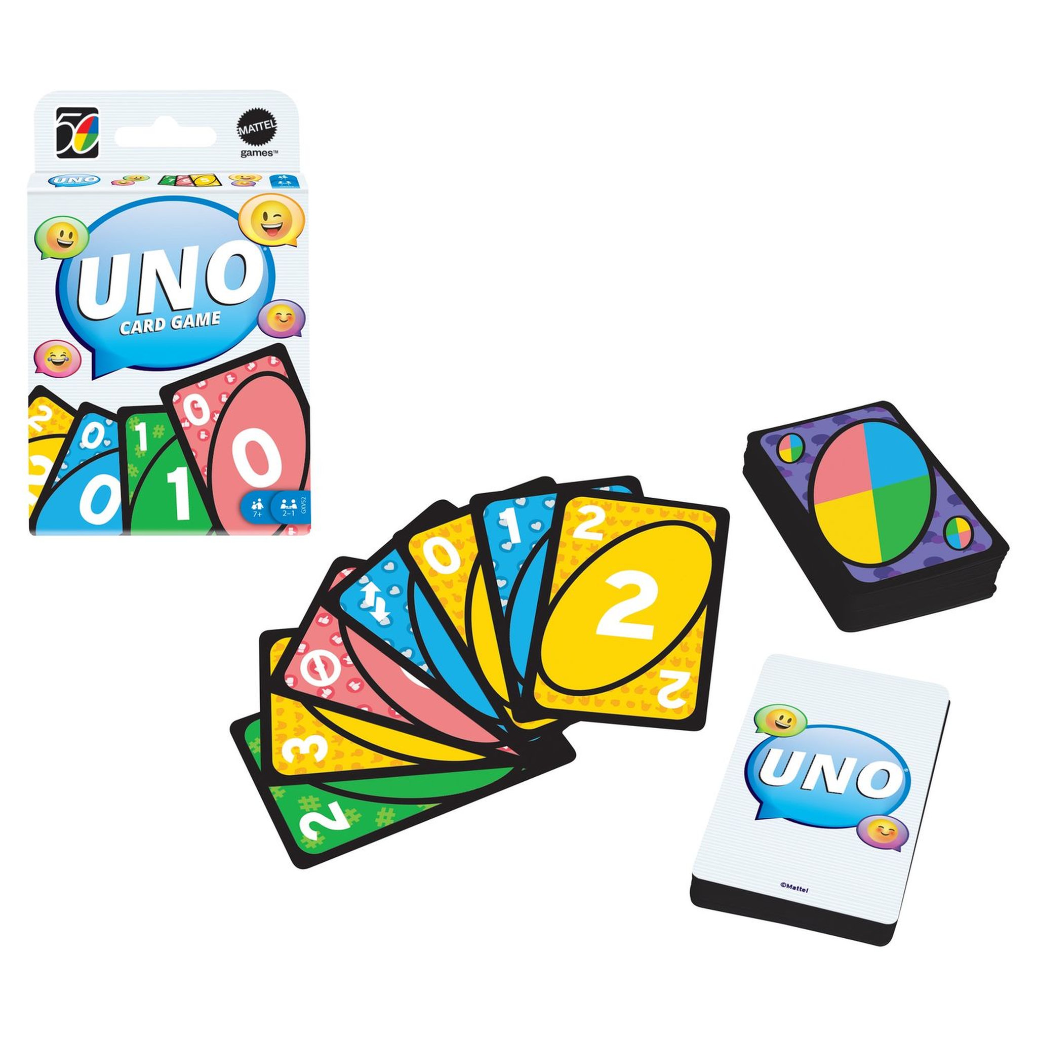 Voir la diapositive 6 : MATTEL Jeu Uno Iconic - Jeu de cartes Famille