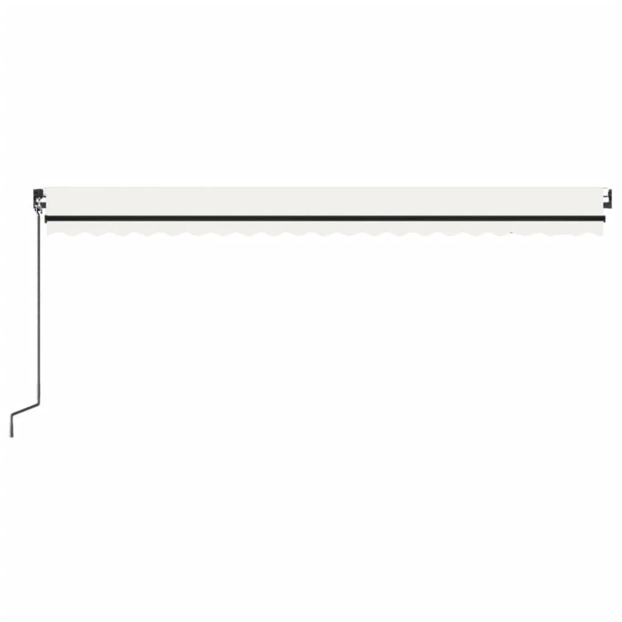 Voir la diapositive 4 : VIDAXL Auvent retractable automatique 500x350 cm Creme