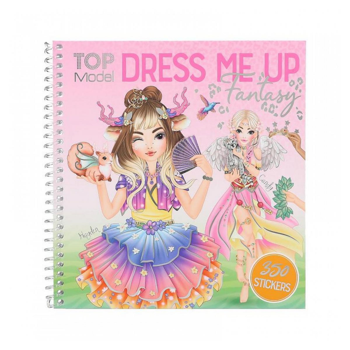 TOP MODEL Dress MeUp Album Autocollants - Fantasy