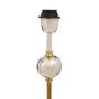Voir la diapositive 2 : Paris Prix Lampe à Poser Industrielle  Cosima  75cm Argent & Or