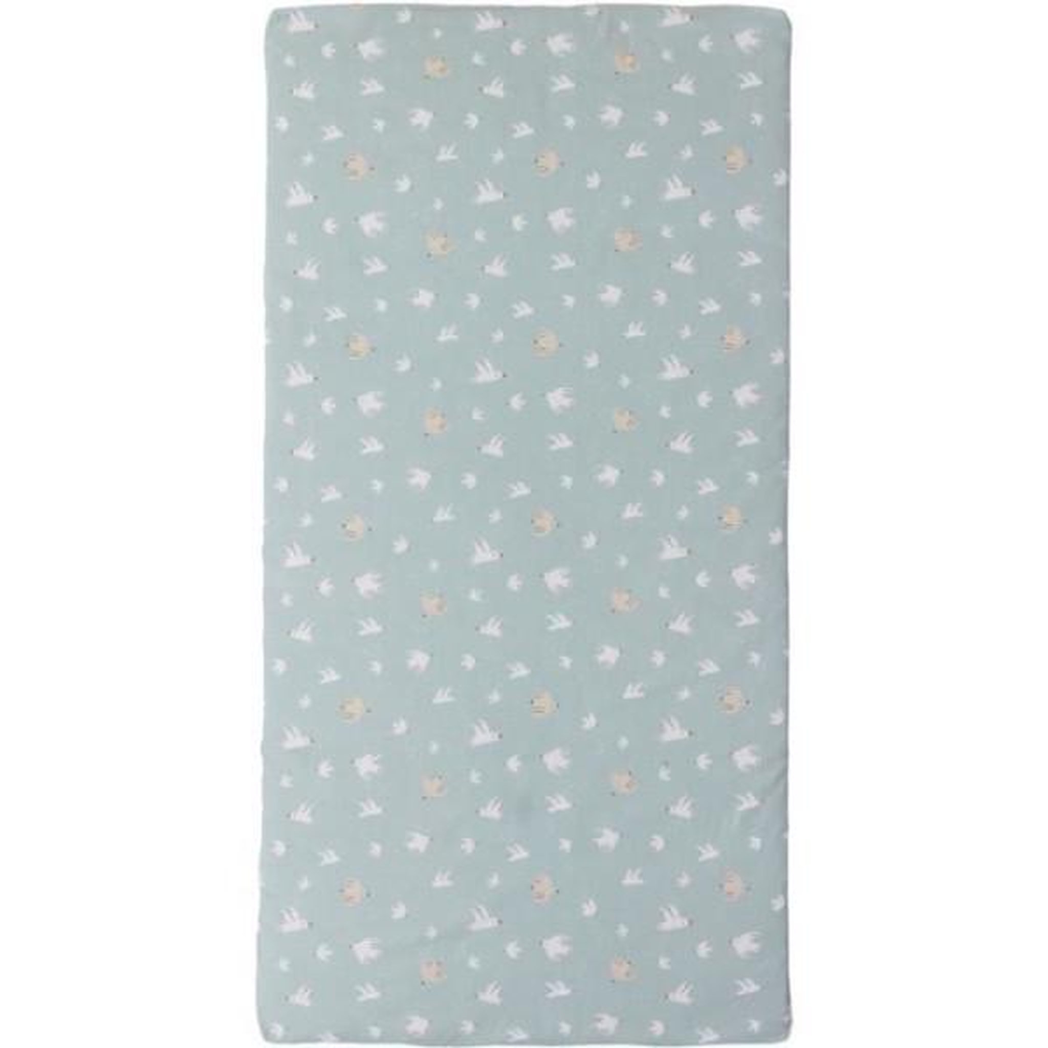 TINEO Matelas nomade Over the sea - 120 x 60 x 4 cm - Bleu - TINEO