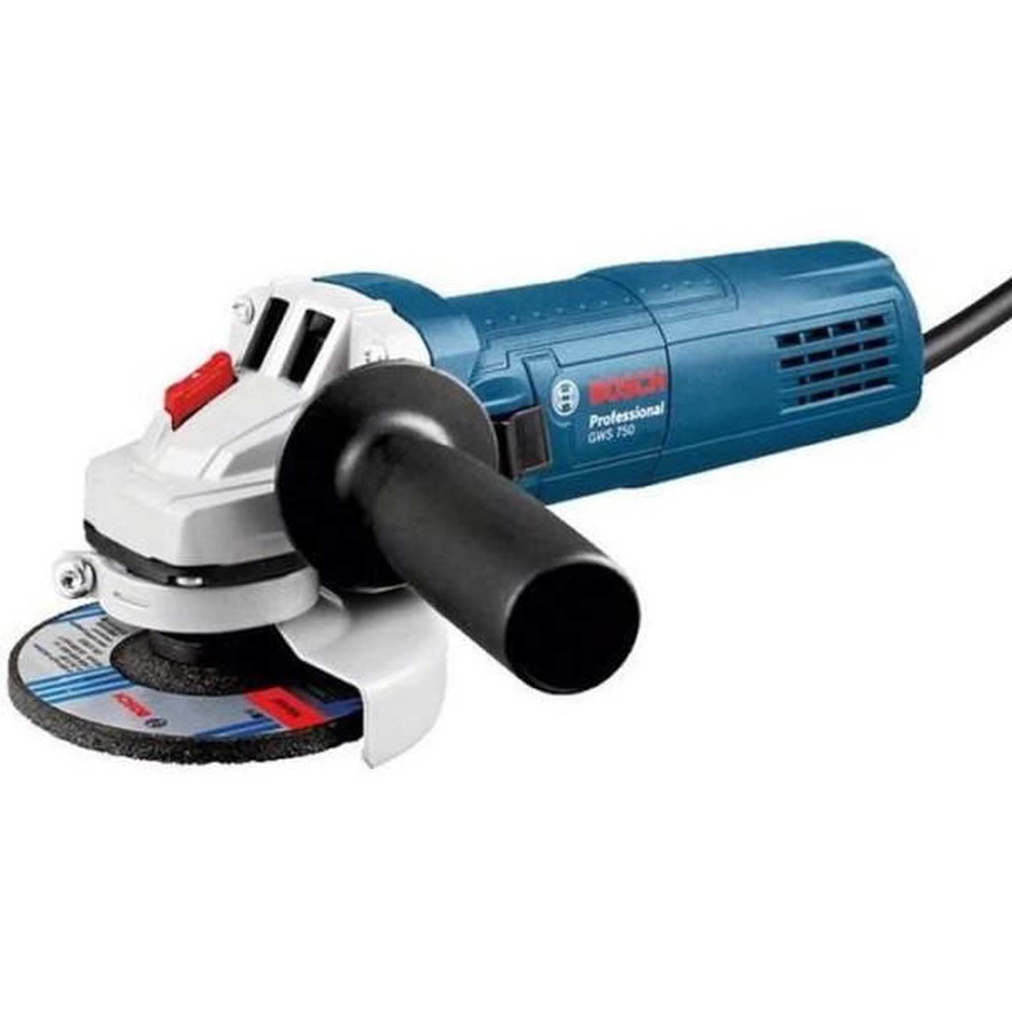 BOSCH Bosch professional meuleuse d'angle gws750 - 125mm - 750w - métal - 11000 tours/min