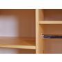 Voir la diapositive 7 : Armoire rustique en pin massif 2 portes  L104cm BASTIAN