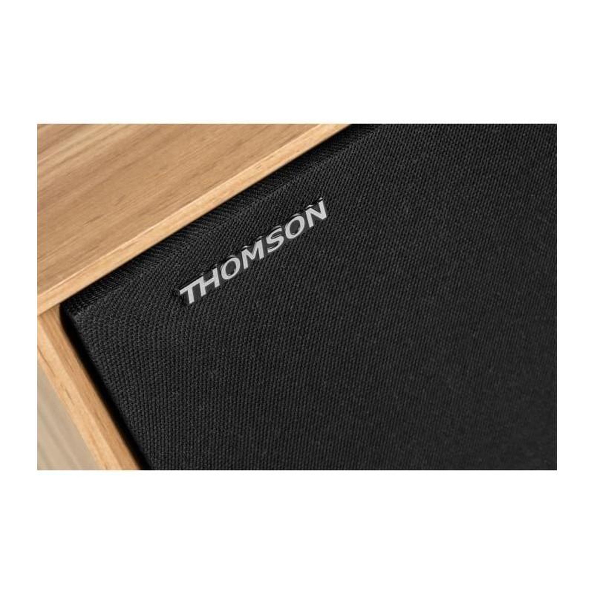 Voir la diapositive 5 : THOMSON Enceinte résidentielle en bois - THOMSON - WS502 - Bluetooth 5.0, 100W, RCA, USB, AUX-IN