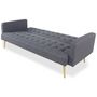Voir la diapositive 5 : Paris Prix Canapé Convertible Design  Tybio  191cm Gris