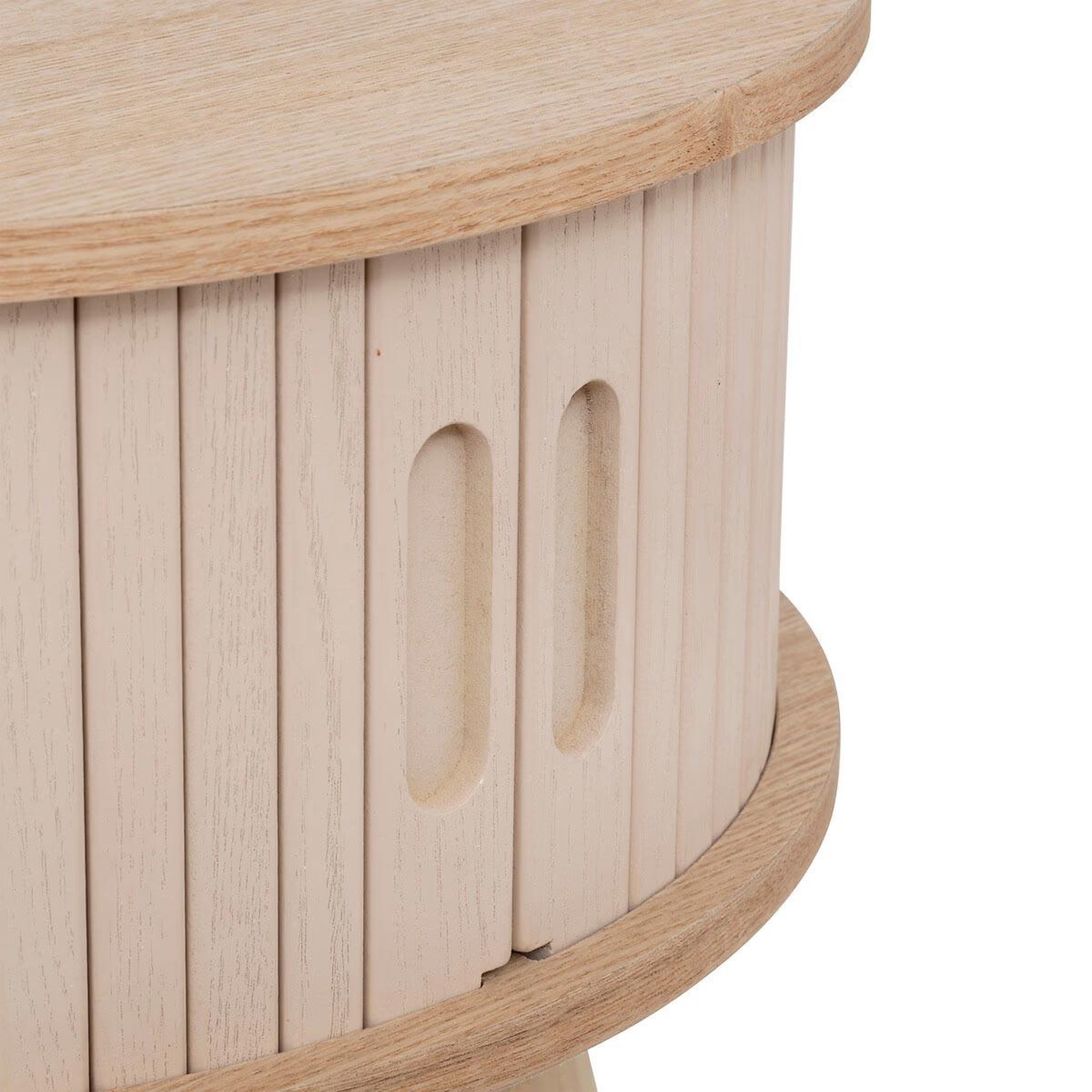 Voir la diapositive 3 : ATMOSPHERA Table basse 2 portes  nysos  60cm beige