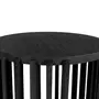 Paris Prix Table d'Appoint Design  Drume  58cm Noir