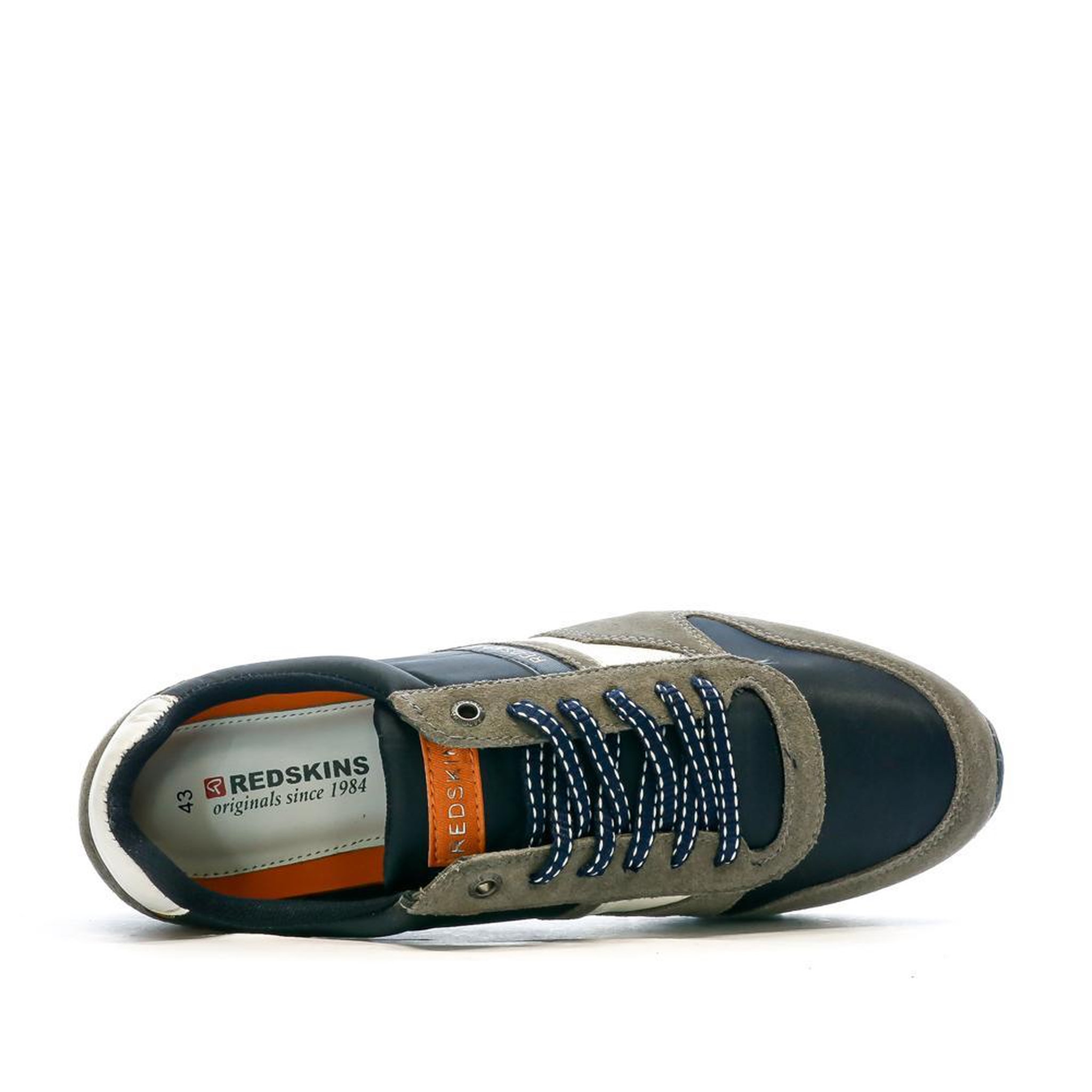 Voir la diapositive 4 : REDSKINS Baskets /Kaki Homme Redskins Nixor