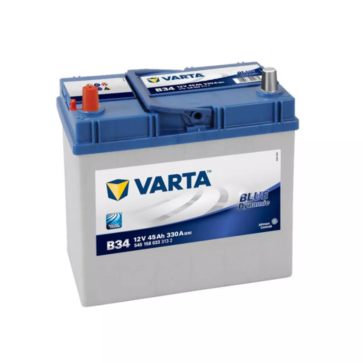 Varta Batterie Varta Blue Dynamic B34 12v 45ah 330A 545 158 033