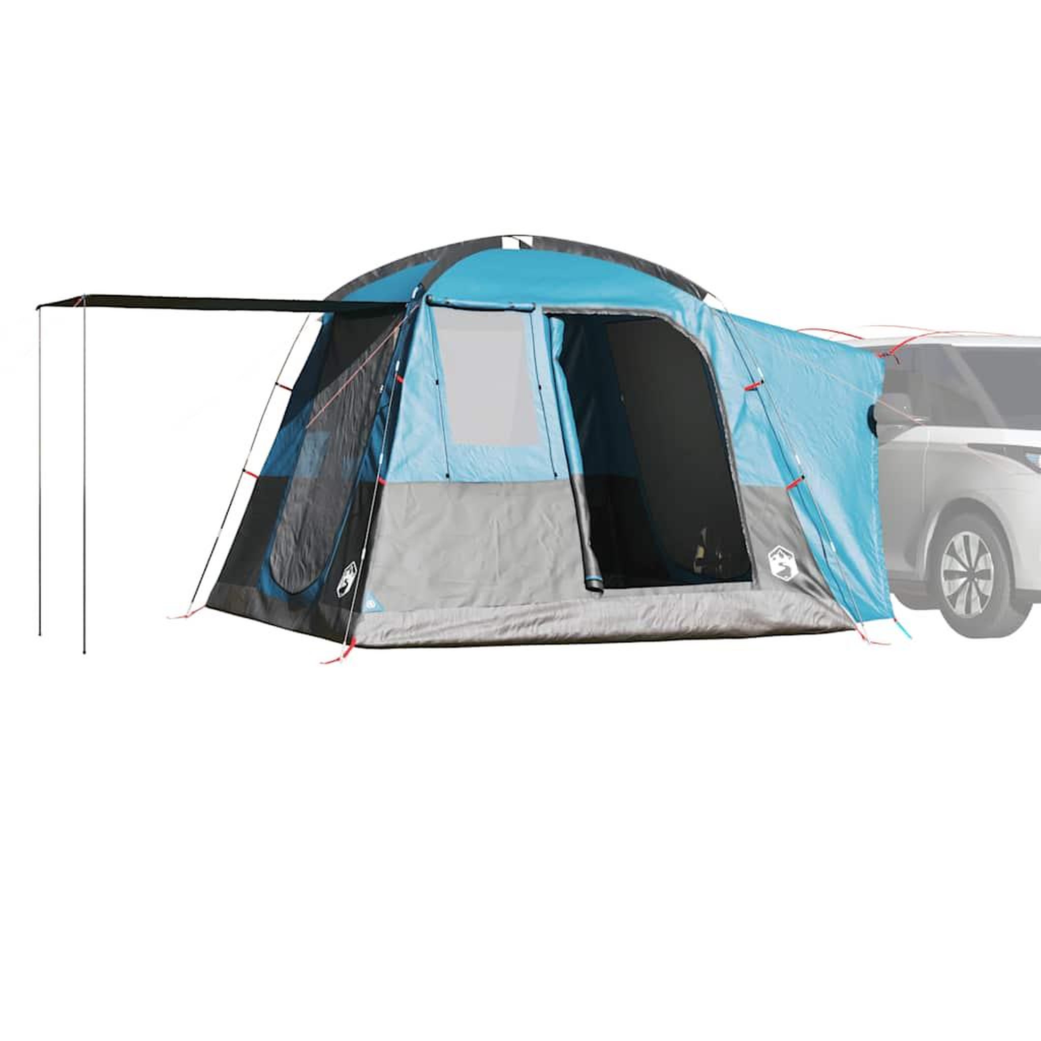Voir la diapositive 1 : VIDAXL Tente de voiture 4 personnes bleu impermeable