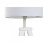 Voir la diapositive 2 : MARKET24 Lampe de bureau DKD Home Decor 8424001807918 Bois Blanc 220 V 50 W 30 x 30 x 72 cm
