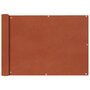 Voir la diapositive 1 : VIDAXL Ecran de balcon en tissu Oxford 75x400 cm Ocre marron