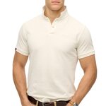 SUPERDRY Polo  Homme Superdry Vint Destroy. Coloris disponibles : Blanc