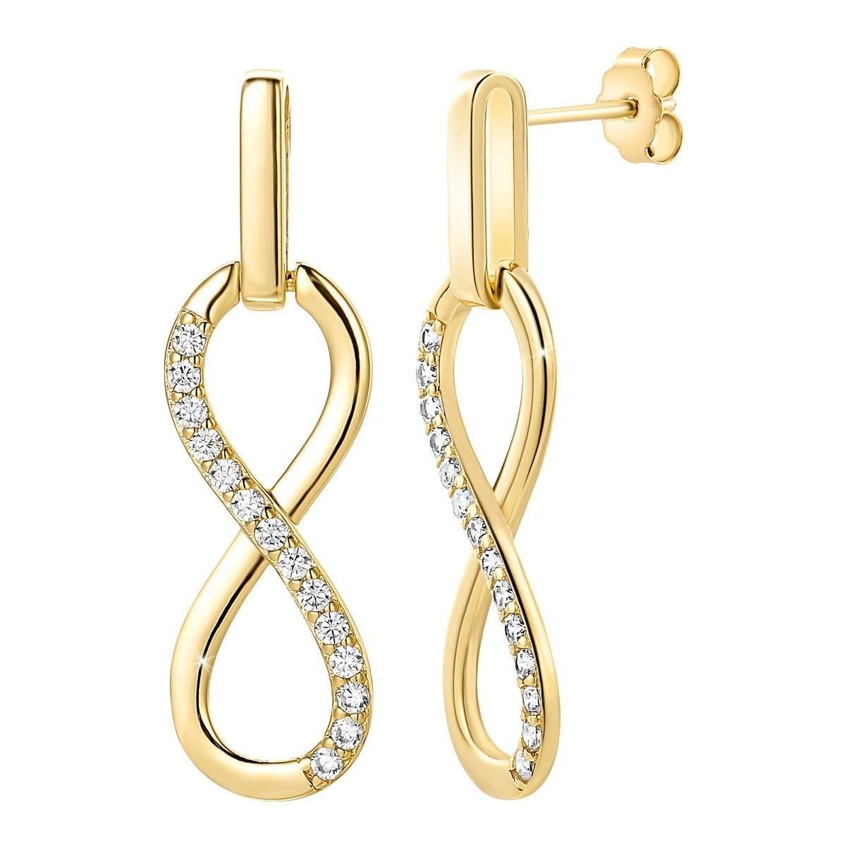 SC BOHEME Boucles d'oreilles infini par SC Bohème®