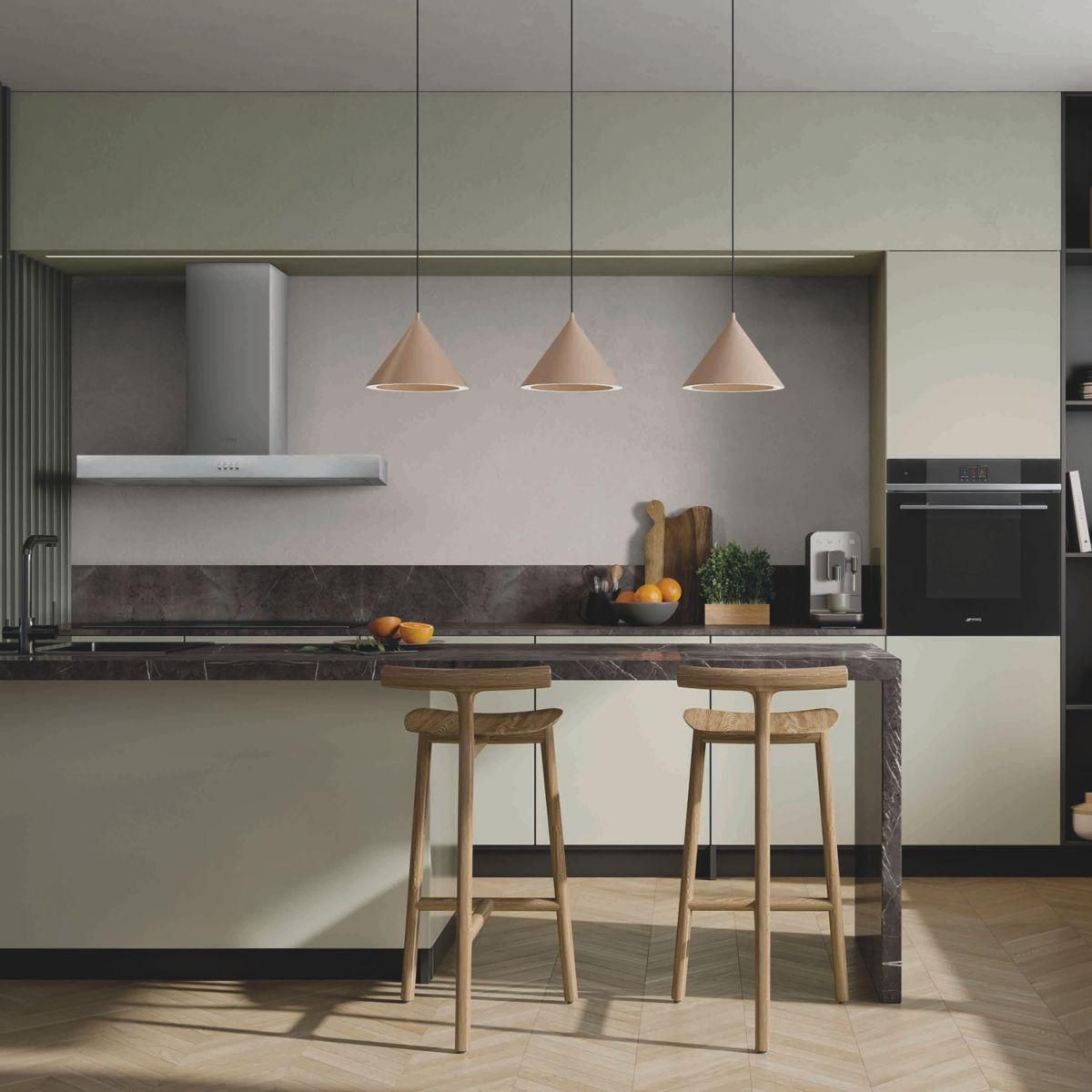 SMEG Hotte décorative murale KATE900CEX