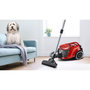 Voir la diapositive 4 : BOSCH Aspirateur sans sac Pro animal rouge BGS41PET1