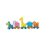 Ecoiffier Coffret Train du Zoo - ECOIFFIER - LES MAXI 7840 - 42 pieces - Des 12 mois