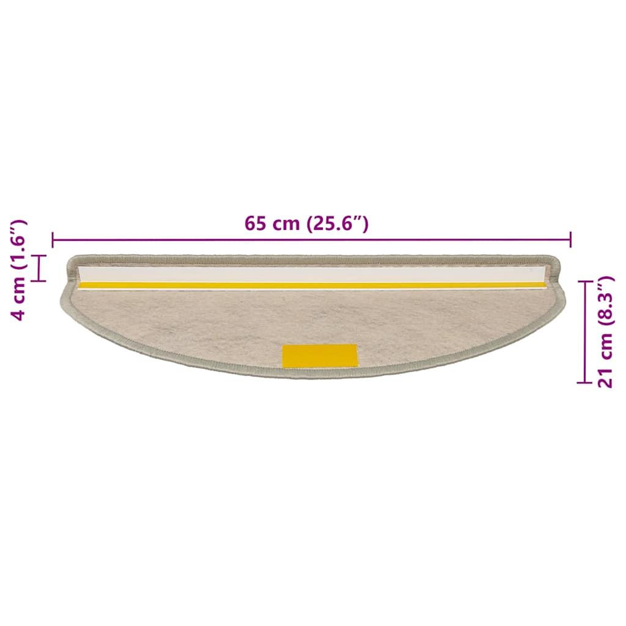 Voir la diapositive 6 : VIDAXL Tapis d'escalier autocollants 30 pcs 65x21x4 cm vert clair