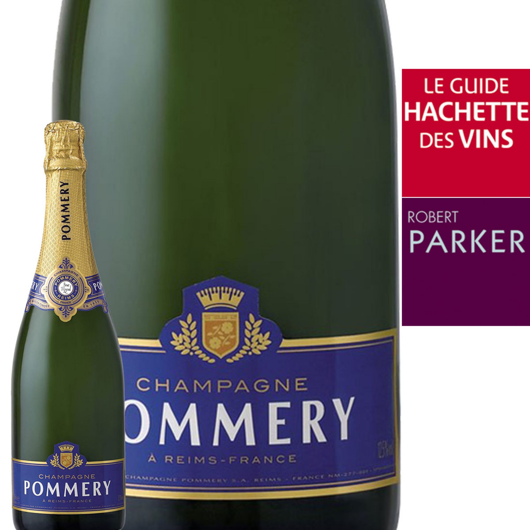 Pommery Demi Bouteille Champagne Pommery Brut Royal Pas Cher - Auchan.fr