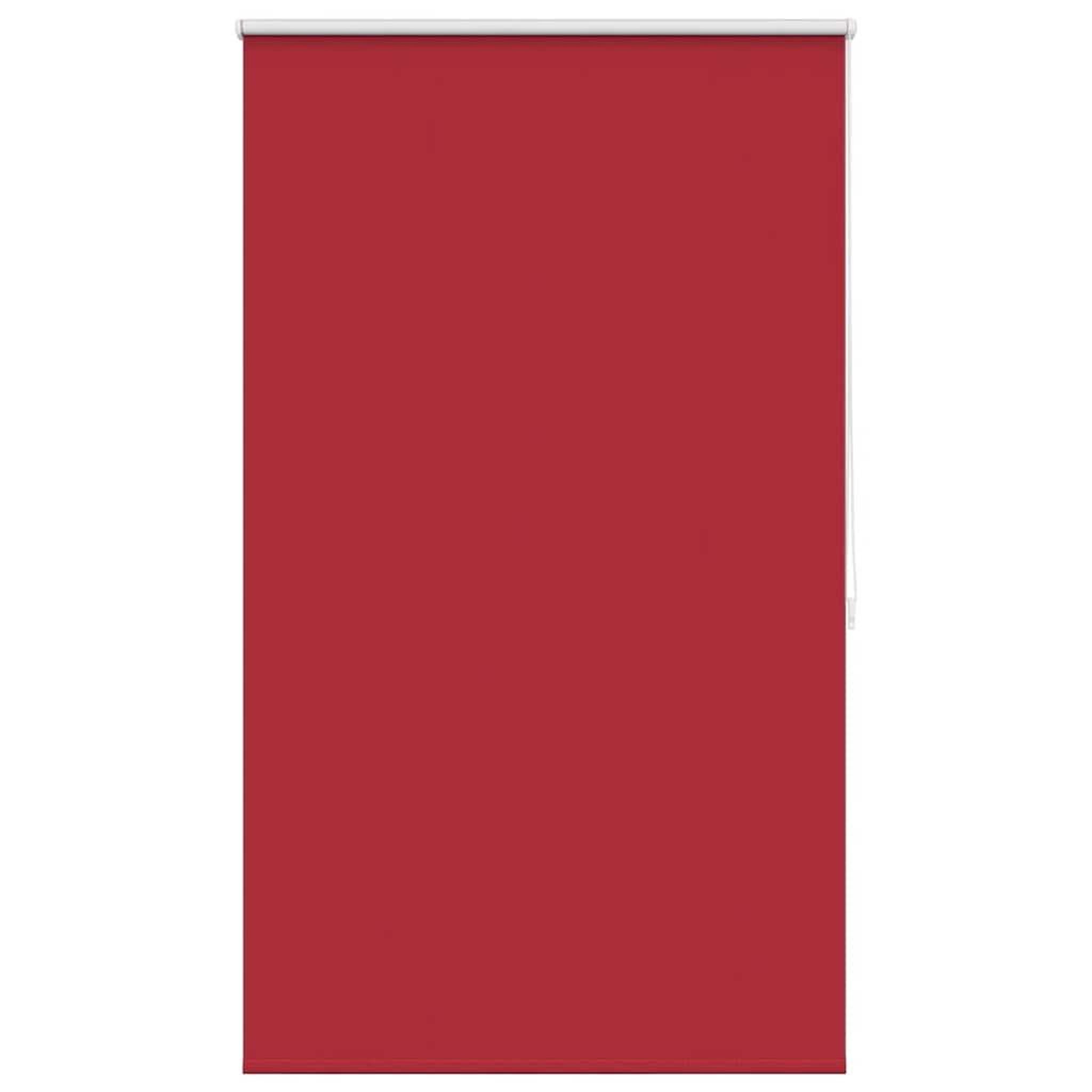VIDAXL Store enrouleur occultant 84,4 x 175 cm, largeur du tissu 80 cm, rouge