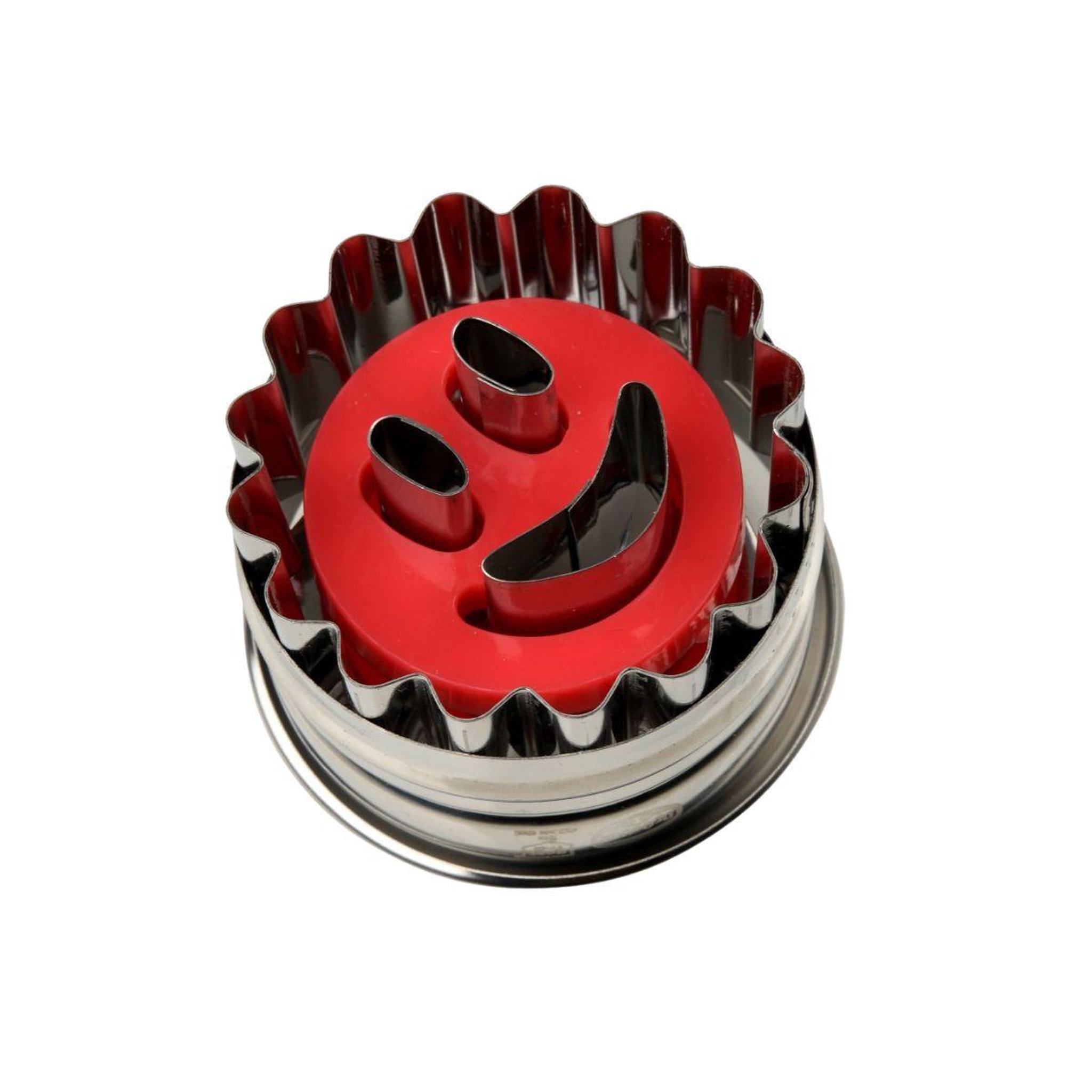 DR.OETKER Emporte-pièce biscuit linzer motif smiley dr oetker noël